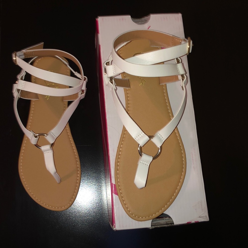 White Sandals